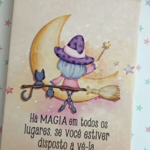 Bloco Anotações Bruxinha
